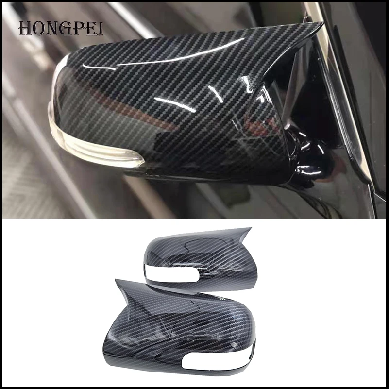 

FOR Toyota Mark X X120 2004-2009 SIDE DOOR WING REARVIEW MIRROR COVER STICKER TRIM Car-styling Auto Accessories