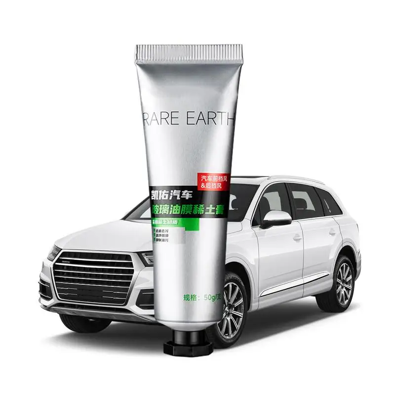 

Car Glass Oil Film Cleaner Powerful Cleaning Paste Rainproof Windshield Cleaner Car Cleaner Oil Film Cream For High Gloss Finish
