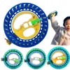 PET 16/18/20cm Kite Reel Winder Fire Wheel String Spool with 1312Feet Line Come with Lock Kite Line Winder Handle Tool 1
