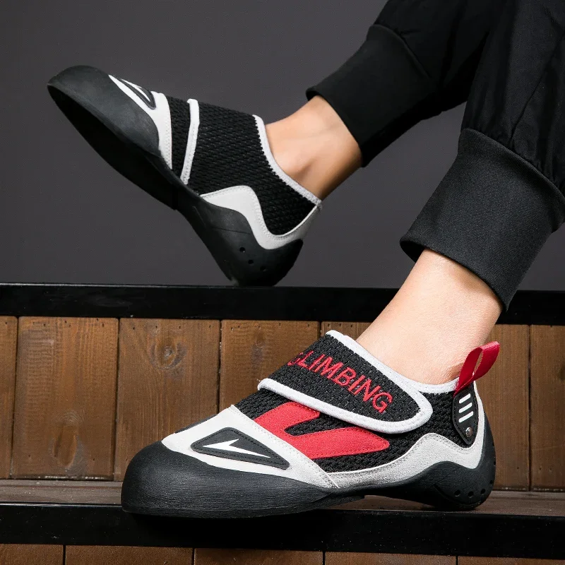 Breathable Non-slip Rock-Climbing Bouldering Professional Rock-Climbing Shoes Man Outdoor Sports Shoes Children's Climbing