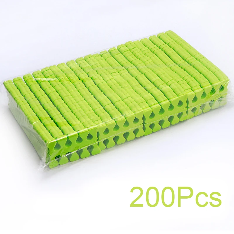 Nail Art Tools Toe Separators Soft Nail Art Toe Separators Fingers Foots Sponge UV Gel Polish Beauty Tools Manicure Pedicure 50/100/200Pcs