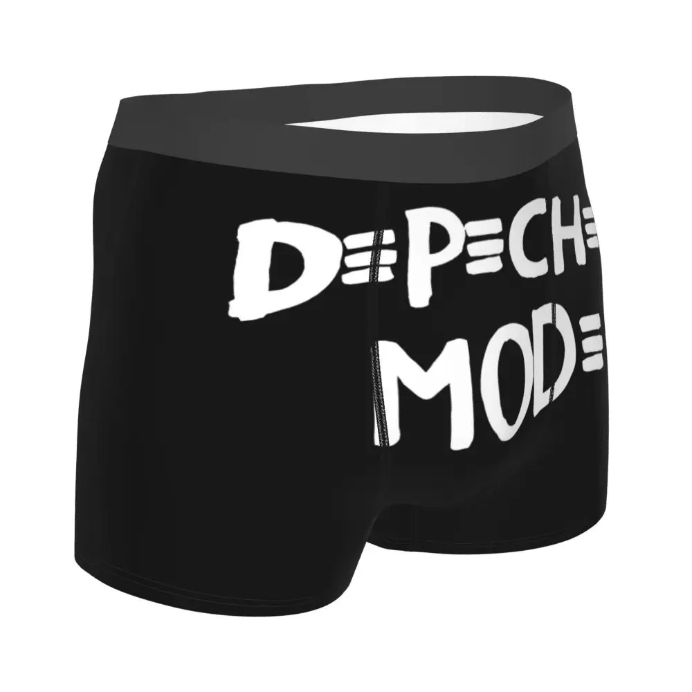 Custom Electronic Rock Depeche Cool Mode Boxers Shorts Men Briefs Underwear Cool Underpants