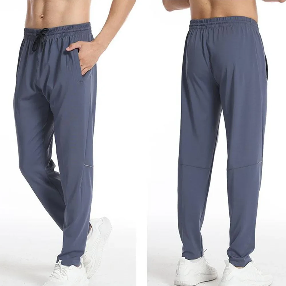 Men's Casual Loose-Fit Straight-Leg Pants Sweatpants Over-trousers Nine-Plus-Fourths Style For Skateboarding And Sportswear