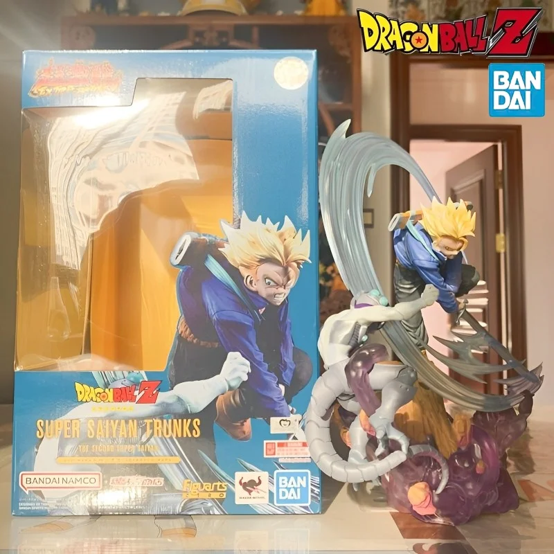 Bandai Original Animation Dragon Ball Z Figuarts Zero Exclusive Collection Figure -Super Saiyan Trunks Vs Freeza Super Saiyan