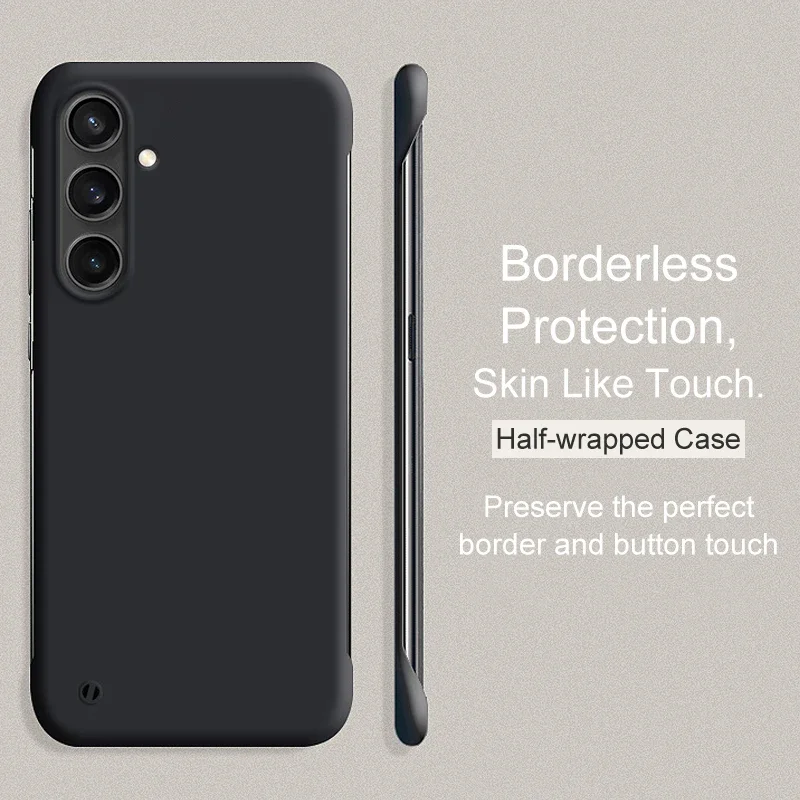 Candy Color Frameless Matte Luxury Thin Hard Back Case Coque