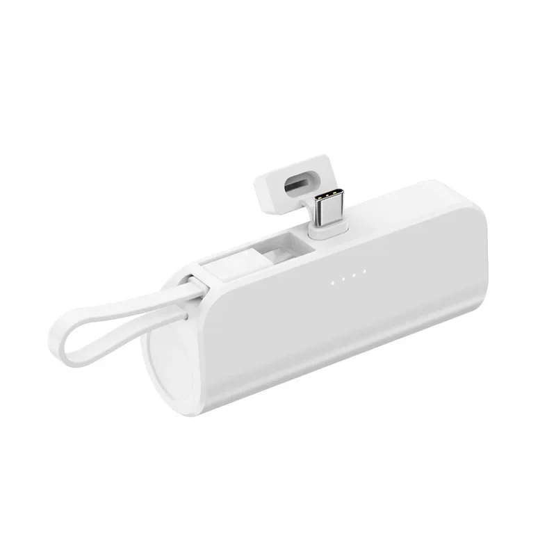 5000mAh Power Bank Pocket Capsule Mobile Phone Holder Mini Portable 2