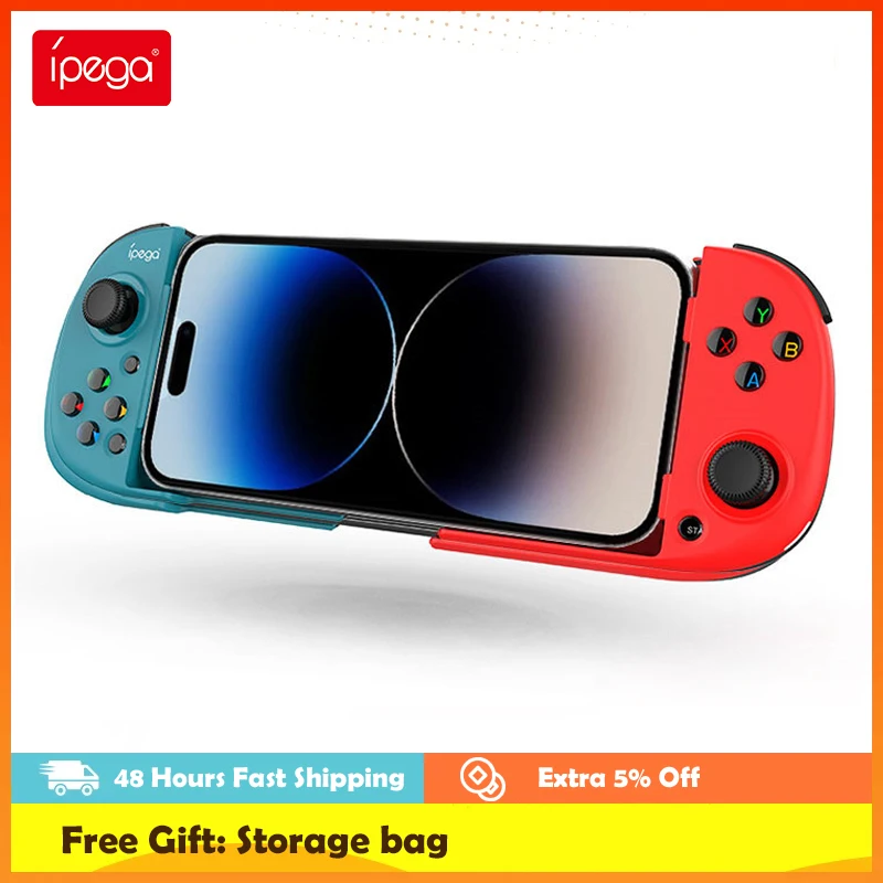 Ipega Pg-9217 Wireless Bluetooth Gamepad Controller Di Gioco Ultrasottile Joystick Per Android Ios Mfi Games Pc Ps4 Nintendo Switch