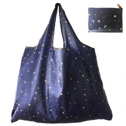 Eco - Friendly Waterproof Reusable Shopping Tote with Large Capacity (1pc)