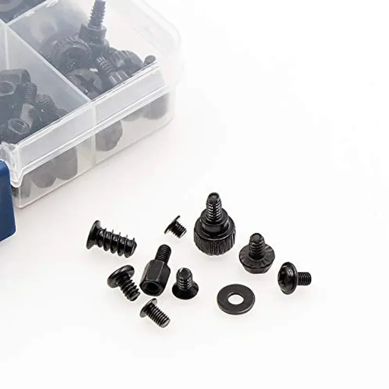 400pcs Computer PC Screw Set Motherboard Standoffs Hard