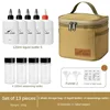 Outdoor camping Seasoning Dispenser Spice Containers Camping seasoning jar Camping Spice Kit Set with Travel Storage Bag 4