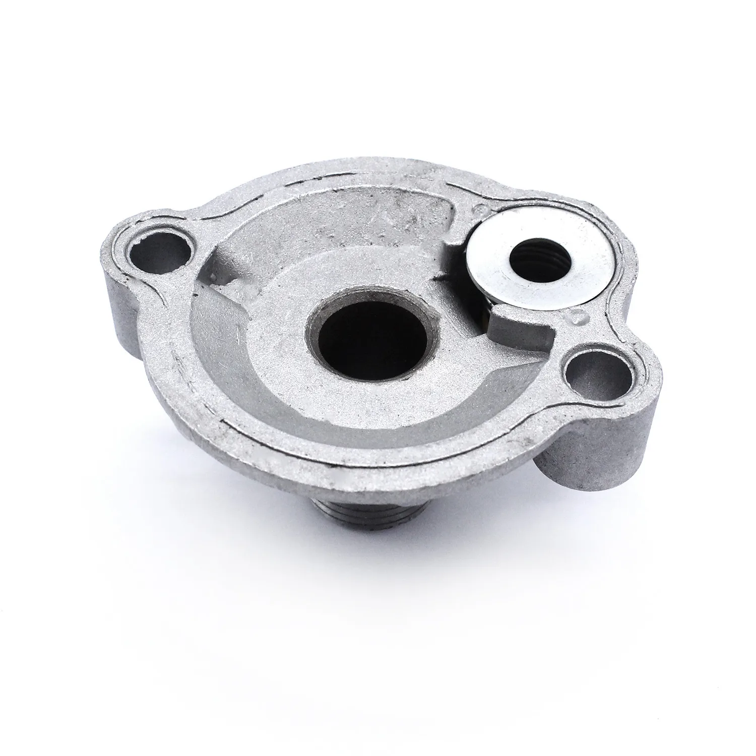 Automatic SBC Oil Filter Adapter Spin On Bypass BBC for Chevy 283 305 327 350 383 396 427 454 Car Replacement Accessories Parts