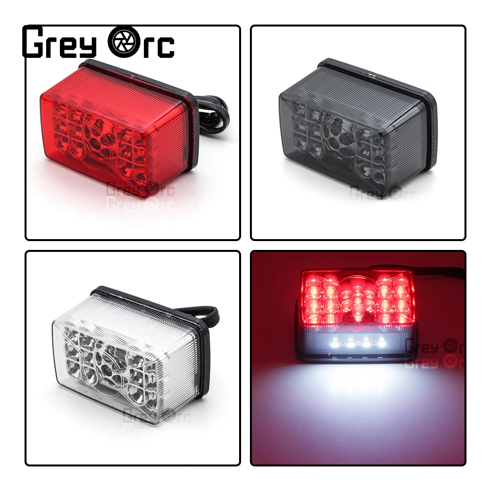 LED Tail Light Moto Accessories Stop Brake Lights Universal Motorcycle Signal Indicator Turn Signals Motorbike Blinker