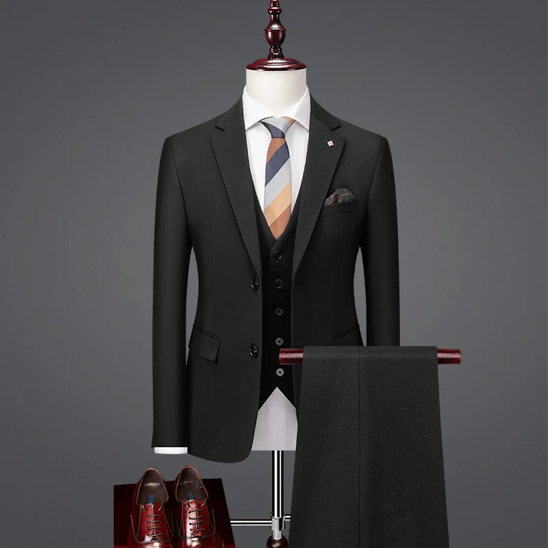 

27Casual suit groom wedding dress men's business suit