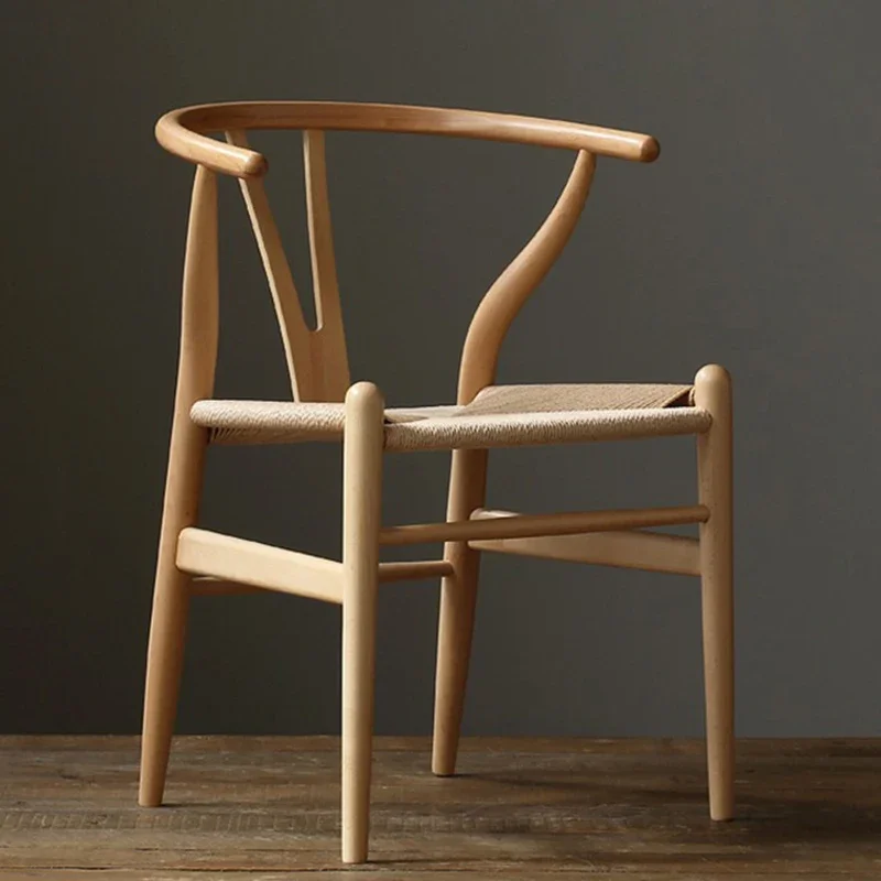 

Arm Wooden Chairs Aesthetic Lounge Chair Reading Floor Artist Bar Garden Hotel Sandalyeler Living Room Furniture WJ35XP