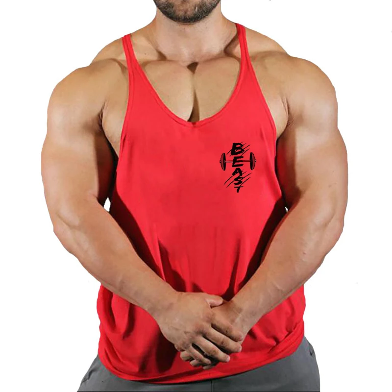 Divatos edző sportpóló Fiess felső férfi edzőtermi tank top ruházat férfi testépítő márkájú mellény izom ujjatlan szinglik_voghion.com