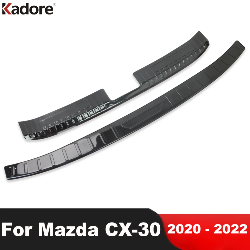 For Mazda Cx30 Cx30 2020 2021 Stainless Steel Rear Bumper Protector