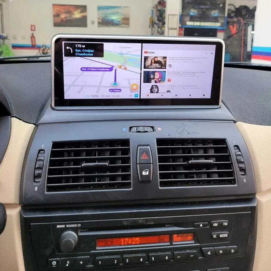 Carro multimídia jogador android auto para bmw x3 e83 2004 2012 2din rádio unidade principal