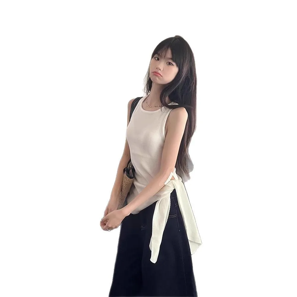 Women Knitted Tank Tops Summer Sleeveless