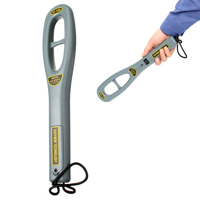 New Portable Hand Held Metal Detector Underground Professional Search Finder Gold Detector Treasure Hunter Detecting Pinpointer