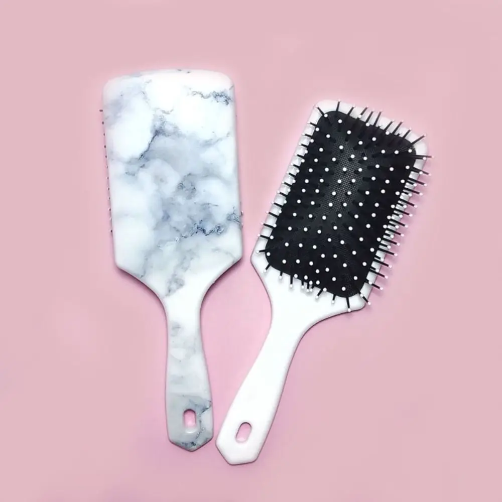 

ABS Massage Comb High Quality Marble Pattern Smooth Hair Air Cushion Combs Brush Barber Tool Massage Hairdressing Comb Hair