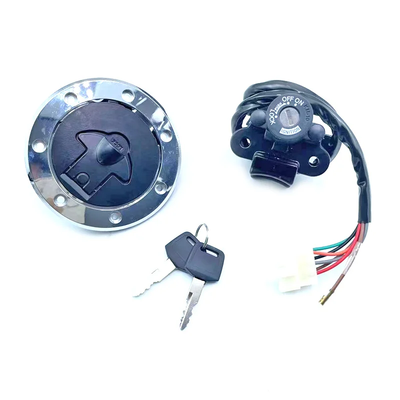 Kit Interrupteur D’allumage Moto – Remplacement Clés, Verrouillage Siège, Bouchon Réservoir Pour Yamaha Virago XV535/250/125
