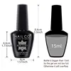 NAILCO 15ml Top Coat Base Coat Gel Nail Primer Gel Remover Nail Art Semi Permanent Lacquer Varnish Hybrid Nail Supplies 5
