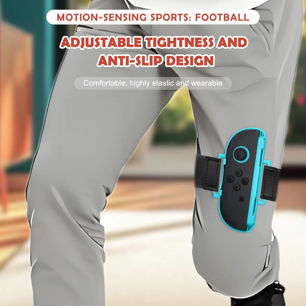 Sports Accessories Set S225 for Switch 2,15 in 1 Family Accessories Kit for Switch 2 Sports Games:Tennis Rackets,Sword Grips,Etc - 5