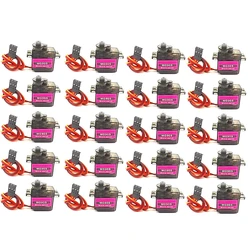 Pack of Metal Gear Servos - 180 - 360 Degree Range for Versatile Applications (20Pcs 180 MG90S)