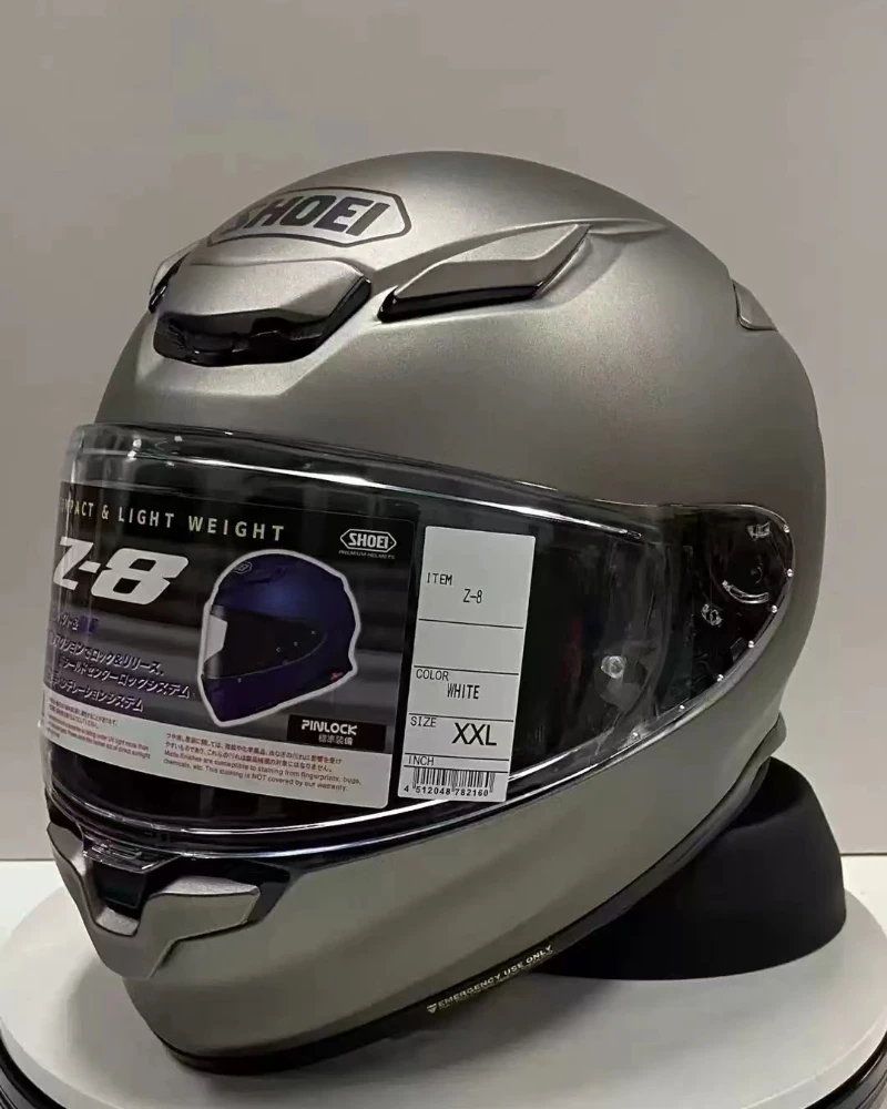 

Full Face Motorcycle Helmet Z8 RF-1400 Helmet Riding Motocross Racing Motobike Helmet-Matte Gray