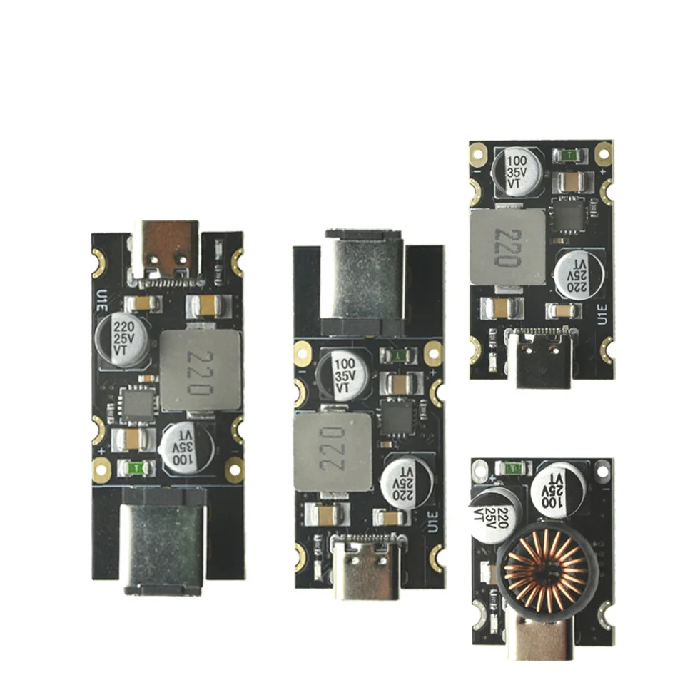 PD65W Step-Down-Modul Schnelllade-Modul Typ-C DC8-32V 3.25A Schnittstelle PD3.1 PPS Schnellladung QC3.0 SCP