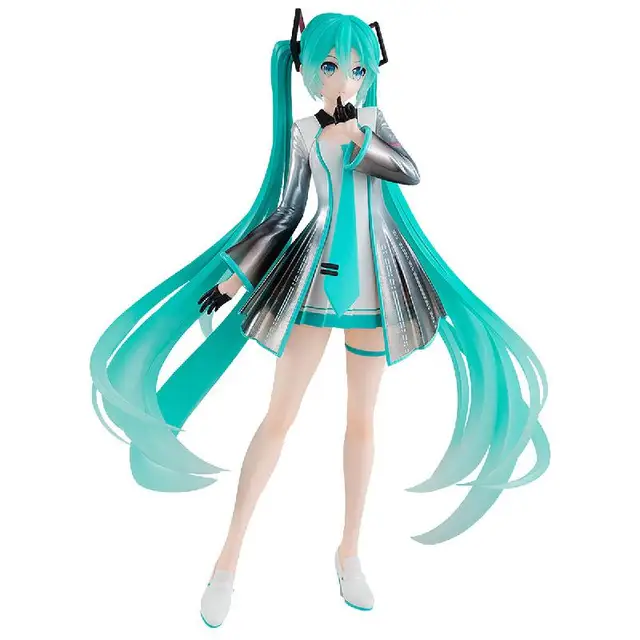 Bandai Hatsune Miku Anime Figure Toy Collection PVC Model Action Figurines Decoration Sexy Girl Ornament Dolls for Children Gift 2