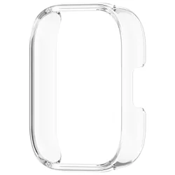 Durable Protective Silicone Case for Smart Watches - Bumper Cover and Strap Accessories (Transparent)