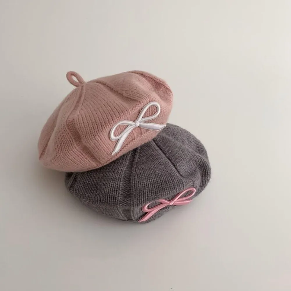 Polyester Knitted Winter Hats for Kids