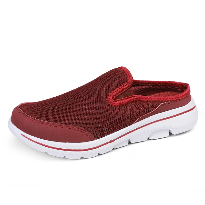 Big Size 47 48 49 Summer Men Women Half Shoes Slippers Slip On Shoes Mesh Breathable Soft Comfortable Dropshipping — view 6