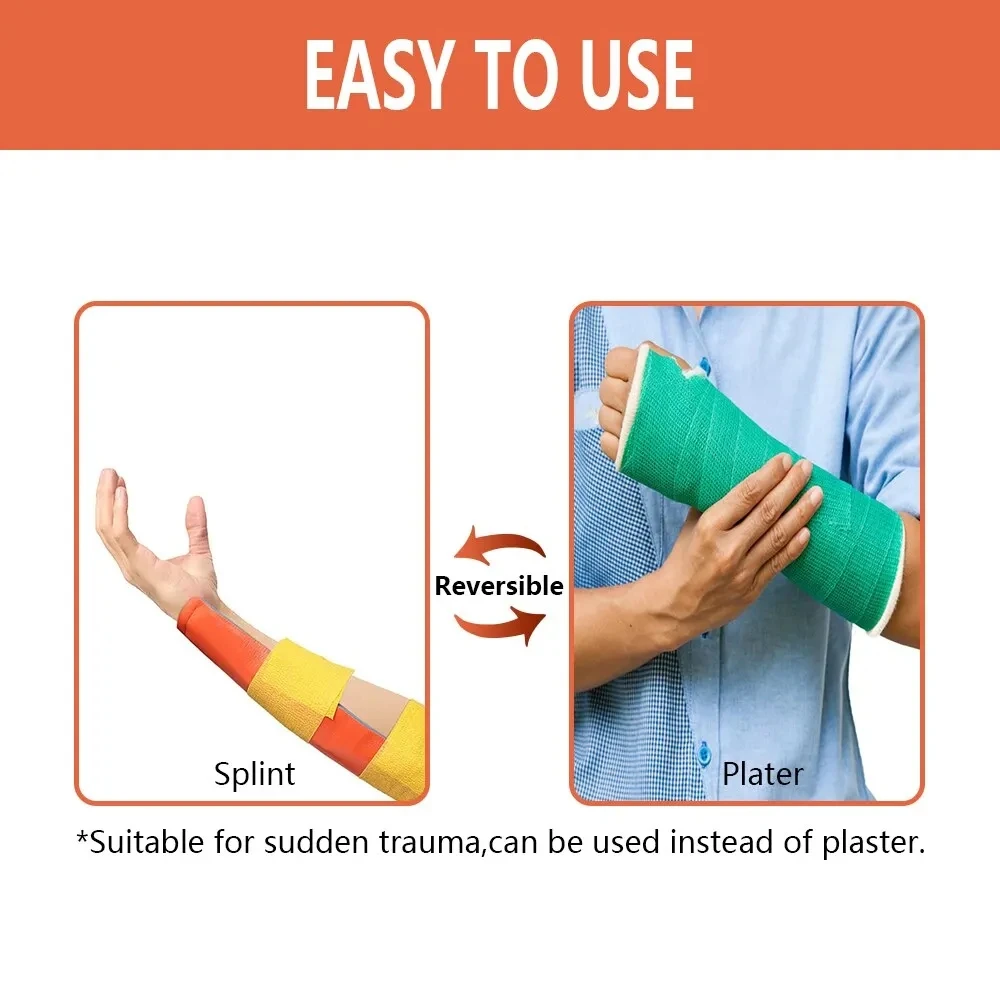 First Aid Kit First Aid Universal Aluminum Splint Roll, Medical Survival Polymer for Fixture Bone Emergency Kit, Outdoor Travel