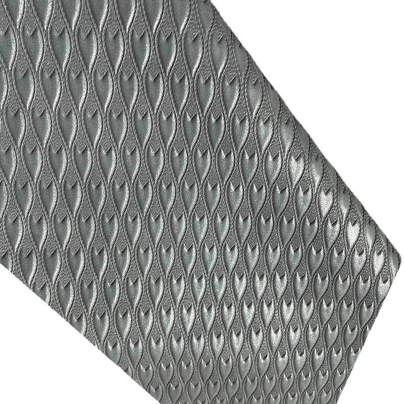 Metallic Matte Leather Embossed Fabric Cotton Velvet Bottom Simulation Print Bag Shoe Clothing Material PU Leather