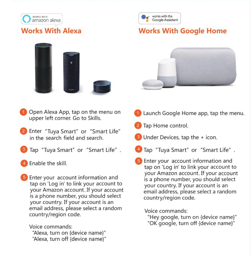 Controller intelligente per apertura porta garage, spina UE, funziona con Alexa, Echo, Google Home, SmartLife, controllo app Tuya, nessun hub richiesto - immagine 6