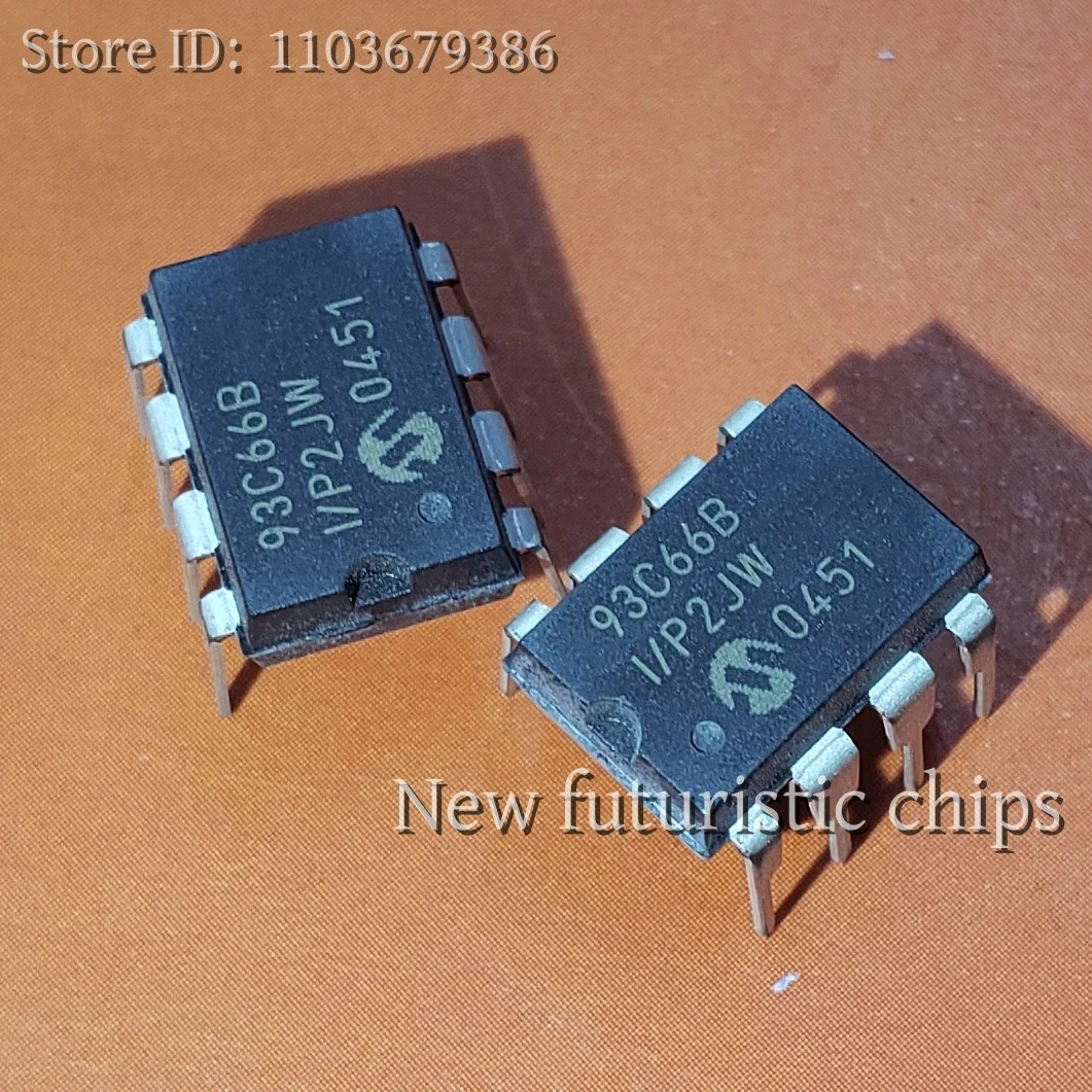 

93C66B-I/P 93C66B DIP8 новый оригинальный EEPROM