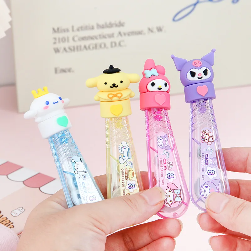Sanrio Cartoon Creative Correction With High Appearance Level Silicone Modeling Correction With Student Stationery