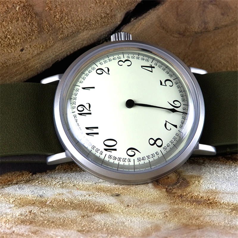 Redstar Pilots Acrilico 1963 Orologio Militare Antico 40Mm Serie Sottomarina Russa Avvolgimento Manuale Orologi Meccanici Lancette Singole