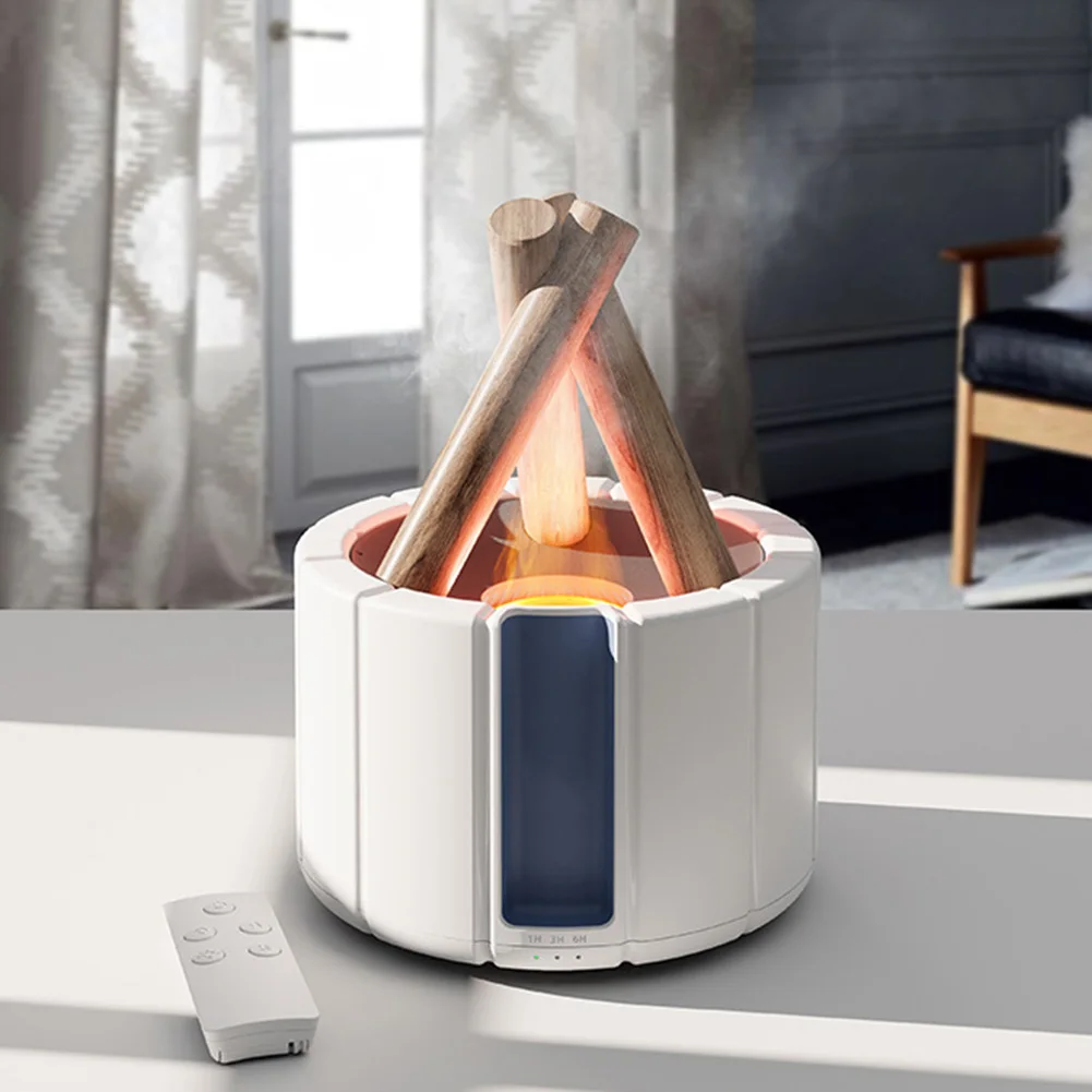 

250ML Flame Fragrance Machine Type-C Aroma Diffuser Machine Simulation Flame Humidifier Perfume Humidifier Home Appliance