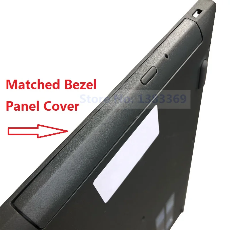 NIGUDEYANG DVD-RW CD DVD ODD 광학 드라이브 캐디 베젤 도어 커버 브래킷(회색 베젤 포함) Lenovo IdeaPad 320 330 520용