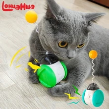 

Squeaky Tumbler Toy for Cats Kitten With Bird Calling Interactive Swing Chasing Cat Toy With Catnip Pet Products Dropshipping