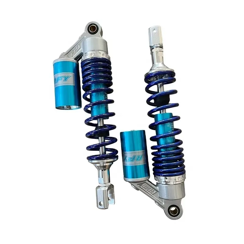 Off-road motorcycle a pair of blue airbags 330MM aluminum shock absorber Accessories for motorcycles mountain bike dirt bike