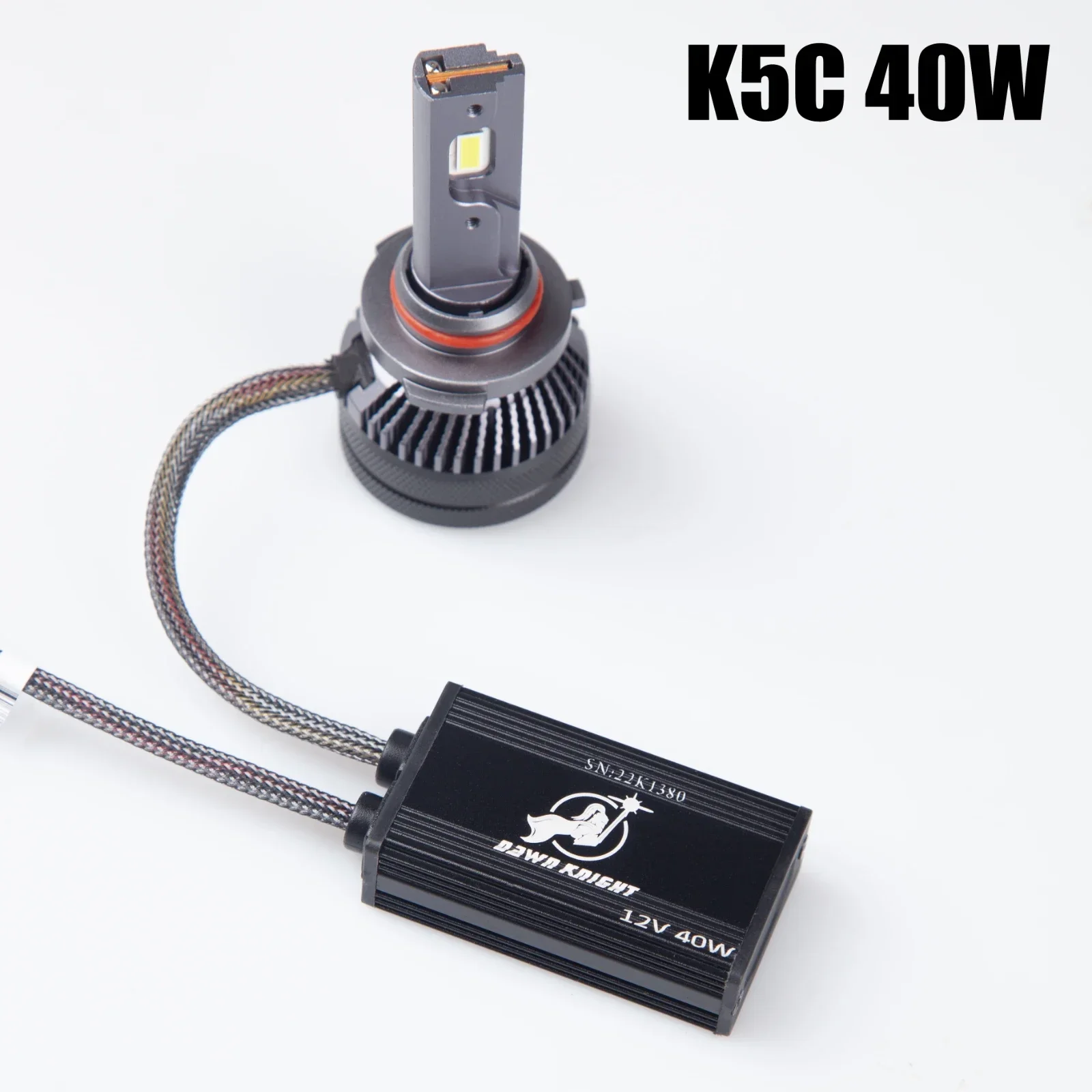 40W H7 H4 Long Life Series 4300K Led HB3 H11 Headlight Bulb H1 HB4 4300K Led Lights For Car 12V DAWNKNIGHT K5C K6C led lights led bulbs led headlights led car lights led car headlights car headlamps