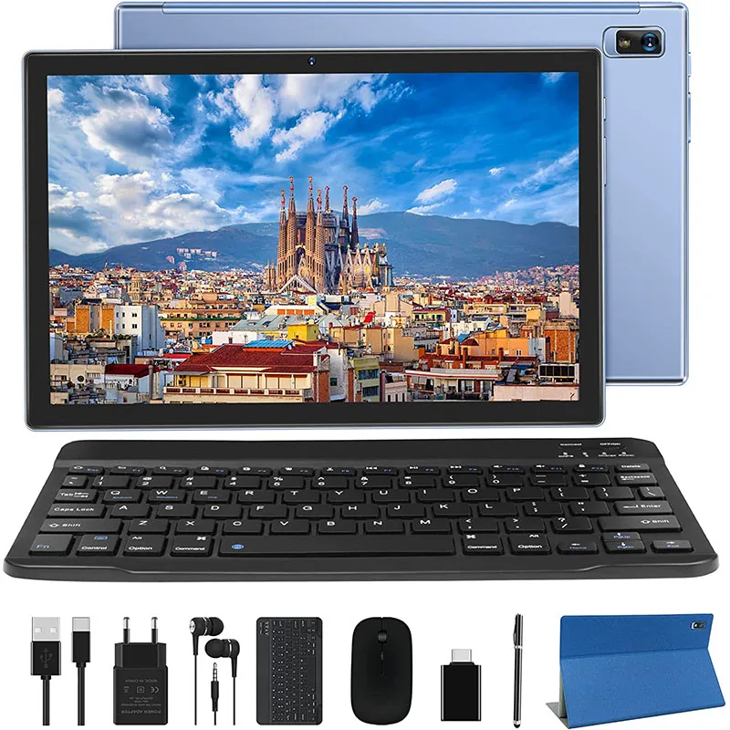 Versione Globale Aocwei X900 Tablet 10.1 Pollici Octa Core 8000 Mah Tablet Pc 120Hz 2.5K Display Lcd Tablet Android 12