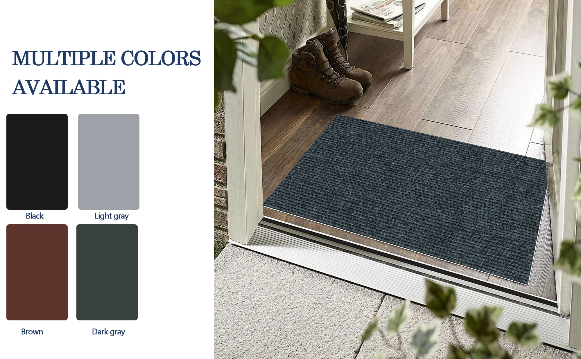 Door Mats Entryway Indoor Outdoor Front Door Low Profile Welcome Entrance fun doormat