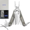 ROCKTOL Multitool,19-in-1 Multitool Pliers with Titanium-plated Handle, Safety Locking, Lightweight EDC Tool and Nylon Sheath fo 1