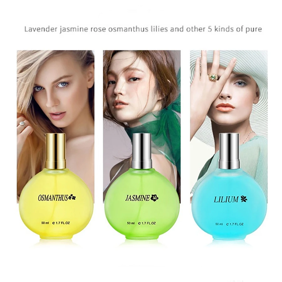 Women Deodorant Lasting Fragrance Sweet Scented Osmanthus Lily Rose Lavender
