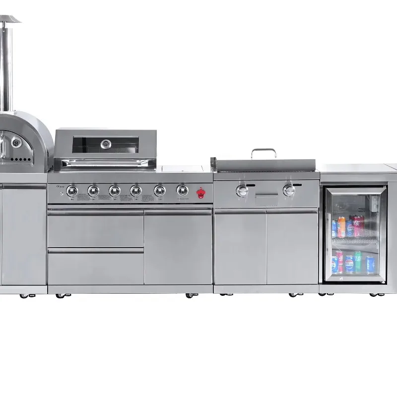 Cuisine modulaire extérieur style moderne Premium 3